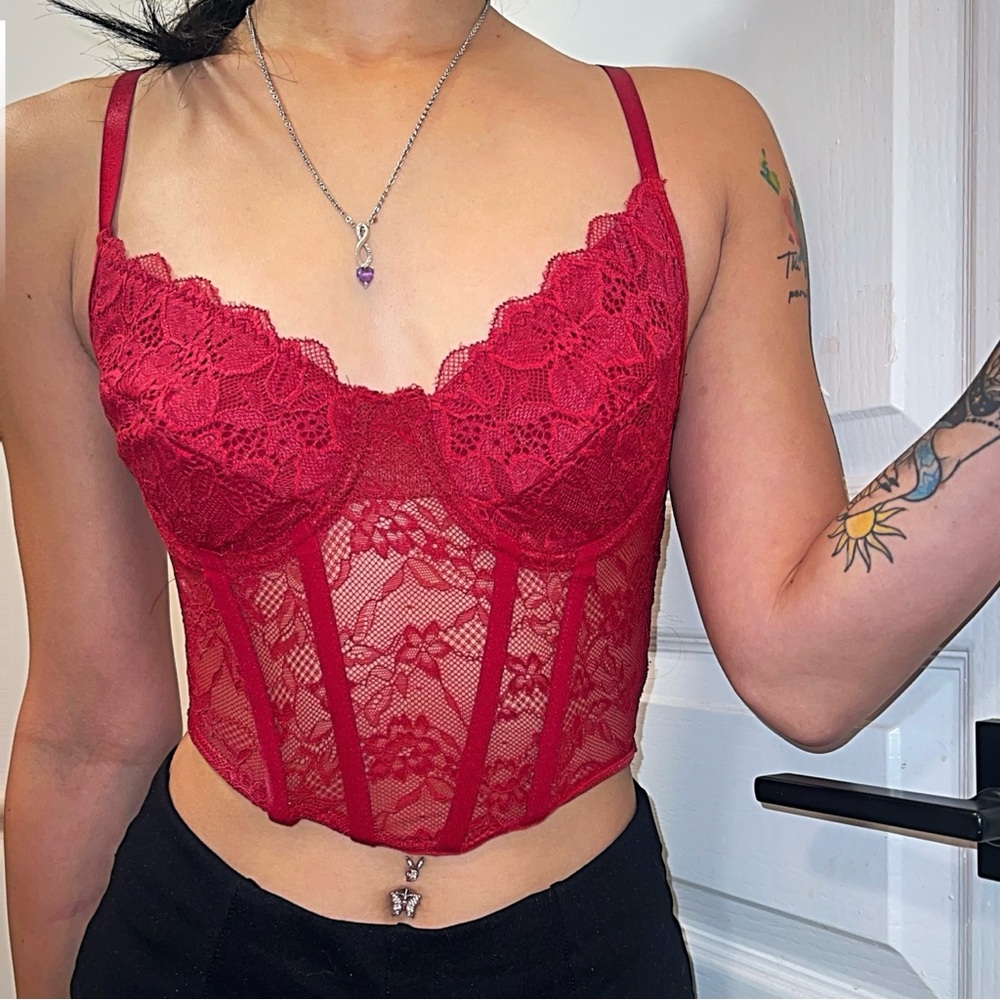 lace corset